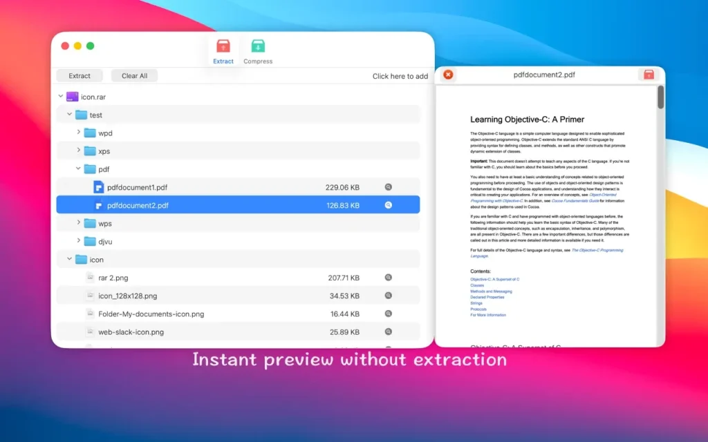 RAR Extractor screenshot