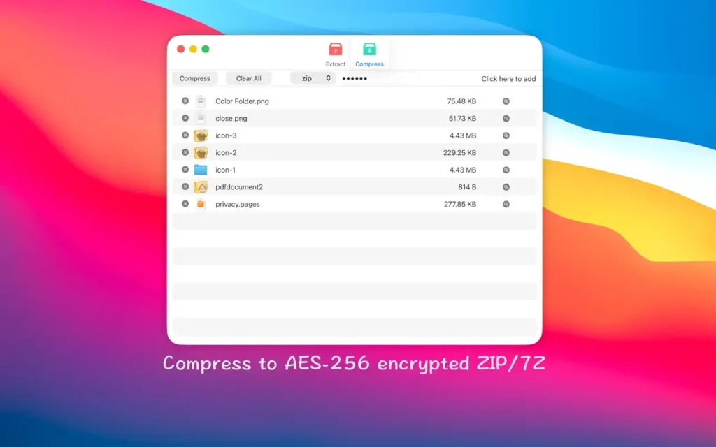 RAR Extractor screenshot